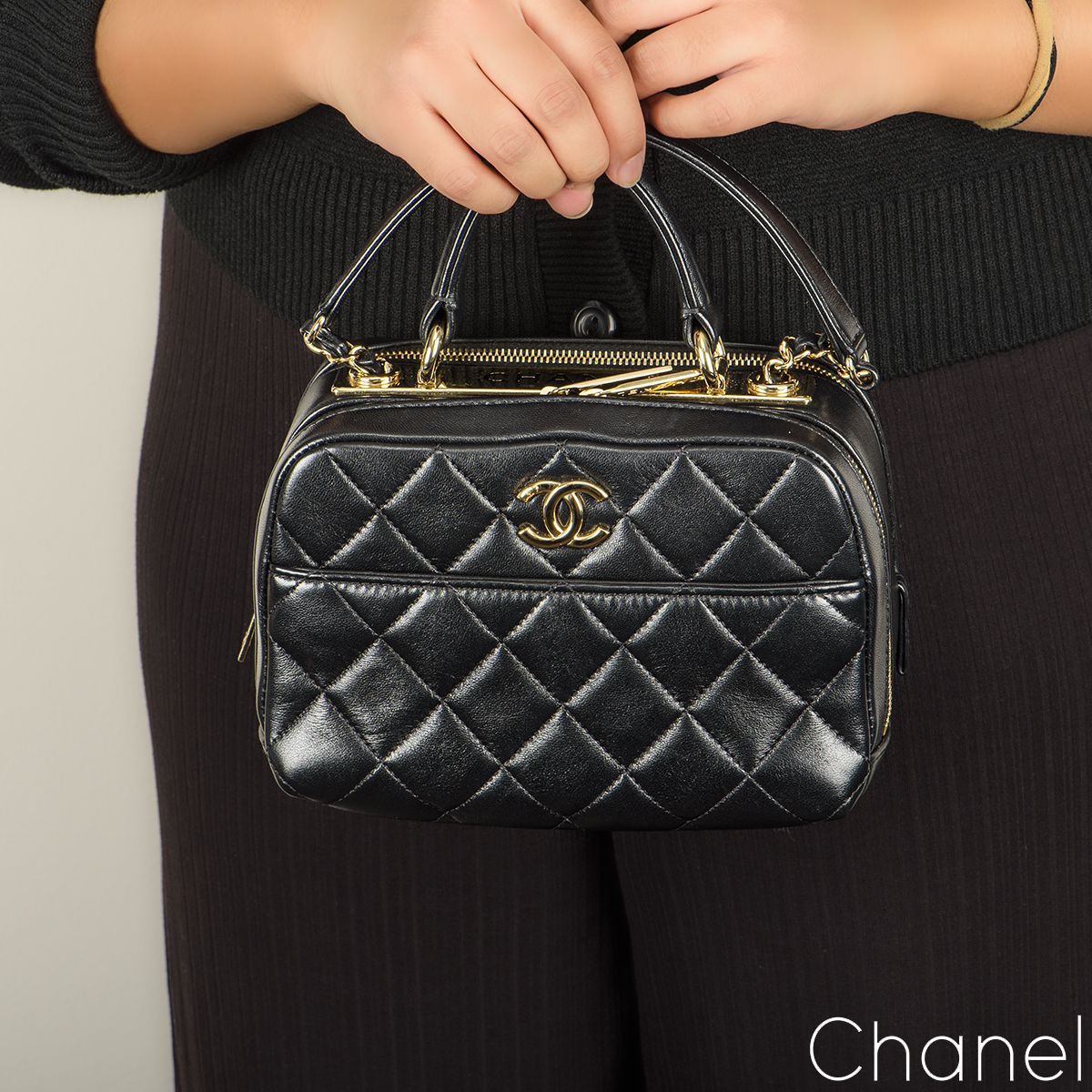 CHANEL TRENDY CC BOWLING BAG